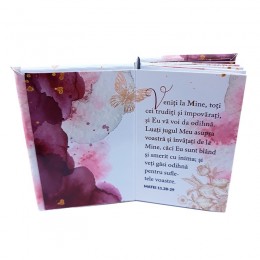 Magnet carte, citate din Biblie 4x6 cm