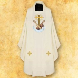 Ornat brodat cu Sfantul Francisc Ornat brodat cu Sfantul Francisc