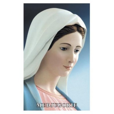Imádságos kép Medjugorjei Szűzanya