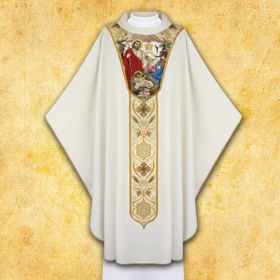 Ornat brodat cu Sfanta Familie