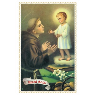 Imádságos kép Szent Antal
