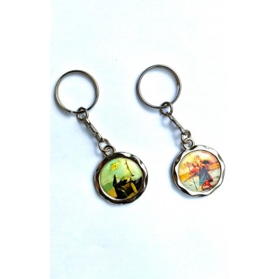 Breloc cu Sfanta Rita-Sfantul Cristofor