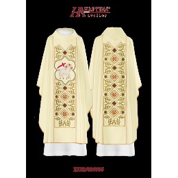 Ornat brodat cu simbol pascal