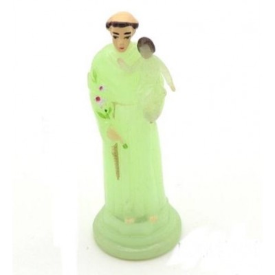 Statueta fosforescenta Sfantul Anton 10 cm