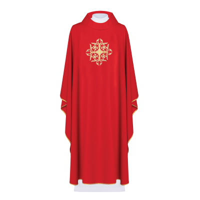 Ornat brodat cu semnul crucii