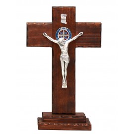 Cruce benedictina cu talpa, 38 cm