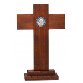 Cruce benedictina cu talpa, 38 cm