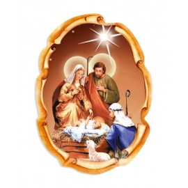 Magnet de craciun 8 cm