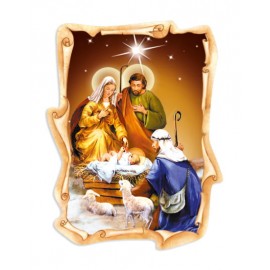 Magnet de craciun 8 cm