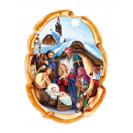 Magnet de craciun 8 cm