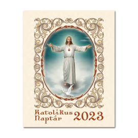 Katolikus forgatós falinapár 2023