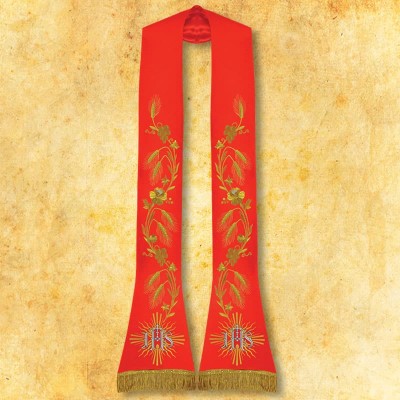 Stola brodata in stil roman