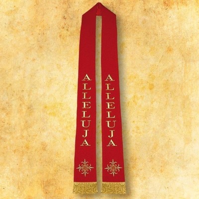 Stola brodata Aleluja