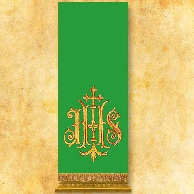 Antipendiu pentru amvon cu simbolul JHS