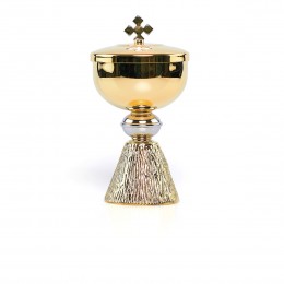 Ciboriu placat cu aur 11.5 cm Ciboriu placat cu aur 11.5 cm