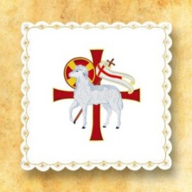 Pala brodata cu simbol pascal