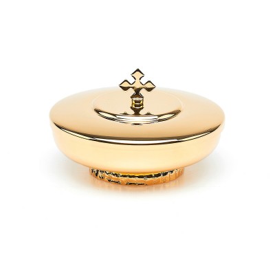 Pixida cu capac si picior 10 cm