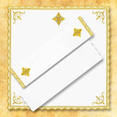 Set complet pentru potir cu simbol euharistic