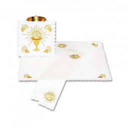 Set complet pentru potir cu simbol euharistic Set complet pentru potir cu simbol euharistic