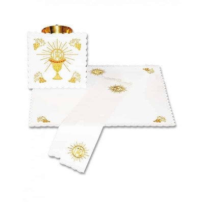 Set complet pentru potir cu simbol euharistic