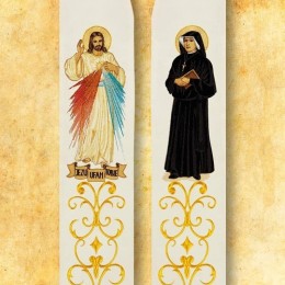 Stola brodata cu Isus Milostiv-Sf. Faustina