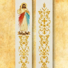 Stola brodata cu Isus Milostiv Stola brodata cu Isus Milostiv
