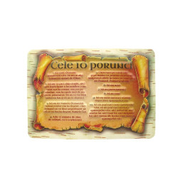 Magnet cu sul - Cele zece porunci