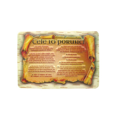 Magnet cu sul - Cele zece porunci