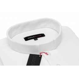 Tricou clerical alb