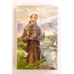 Puzzle cu Sfantul Francisc