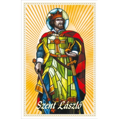 Imádságos kép Szent László