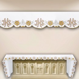 Fata de altar cu simbol JHS