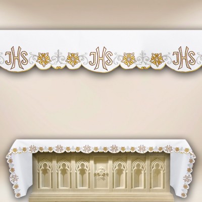 Fata de altar cu simbol JHS