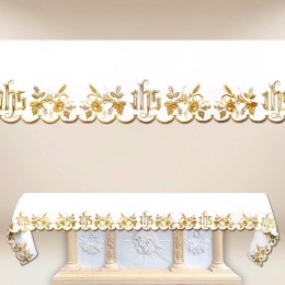 Fata de altar cu simbol JHS