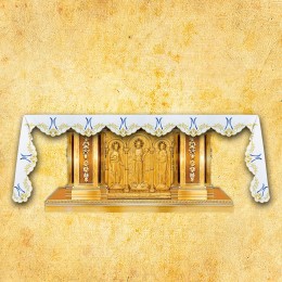 Fata de altar cu simbol marian