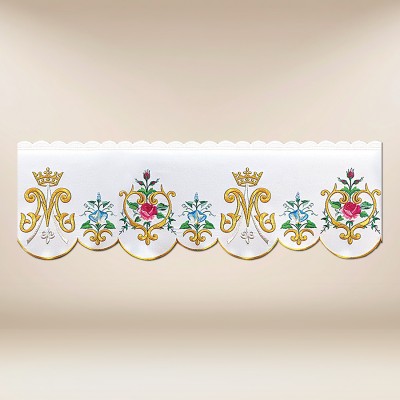 Antipendiu pentru altar cu simbol marian