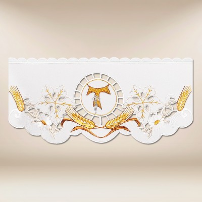 Antipendiu pentru altar cu simbol franciscan