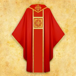 Ornat brodat cu semnul crucii