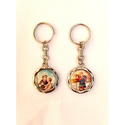 Breloc Sfantul Cristofor-Sfantul Anton