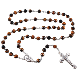 Rozariu ochi de tigru, 6 mm