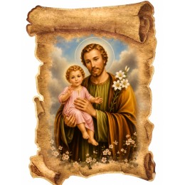 Magnet Sfantul Iosif 6x9 cm