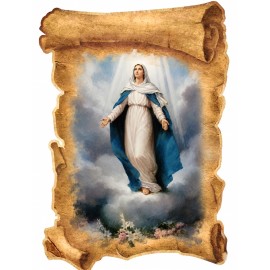 Magnet Fecioara Maria 6x9 cm