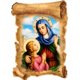 Magnet Sfanta Ana 6x9 cm