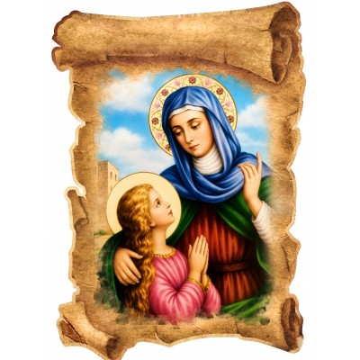 Magnet Sfanta Ana 6x9 cm