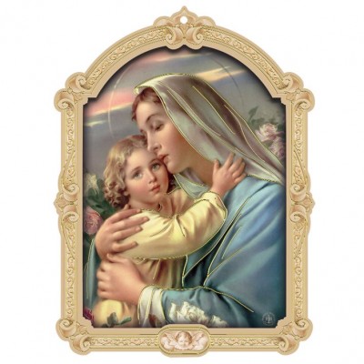 Icoana-Fecioara Maria cu pruncul Isus