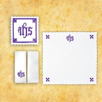 Set complet pentru potir pentru postul Pastelui si Advent