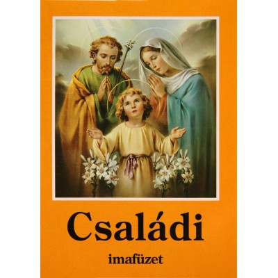 Családi imafüzet