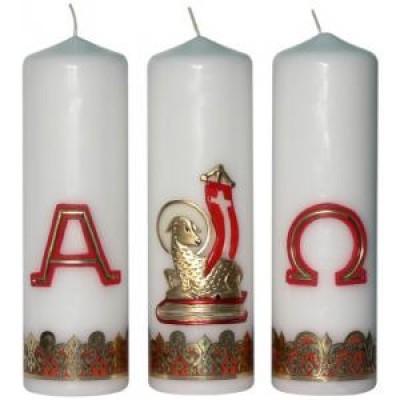 Lumanari pascale, 3D