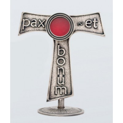 Relicvariu patinat cu argint, 19 cm