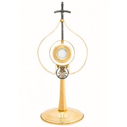 Relicvariu placat cu aur, 37 cm, Sf Ioan Paul al II Relicvariu placat cu aur, 37 cm, Sf Ioan Paul al II